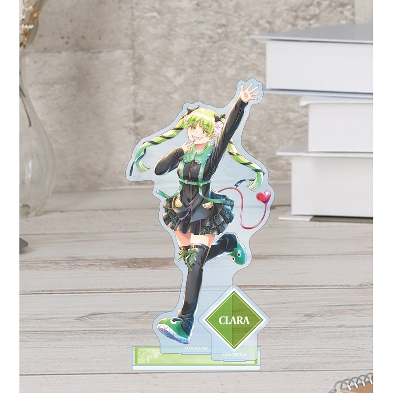 魔入りました!入間くん 描き下ろし ウァラク・クララ ブラックコーデver. Ani-Art aqua label パーツ付きBIGアクリルスタンド 画像 5 | AniSmile