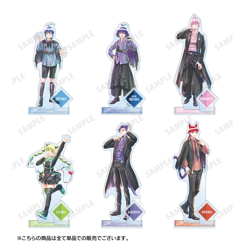 魔入りました!入間くん 描き下ろし アスモデウス・アリス ブラックコーデver. Ani-Art aqua label パーツ付きBIGアクリルスタンド 画像 4 | AniSmile