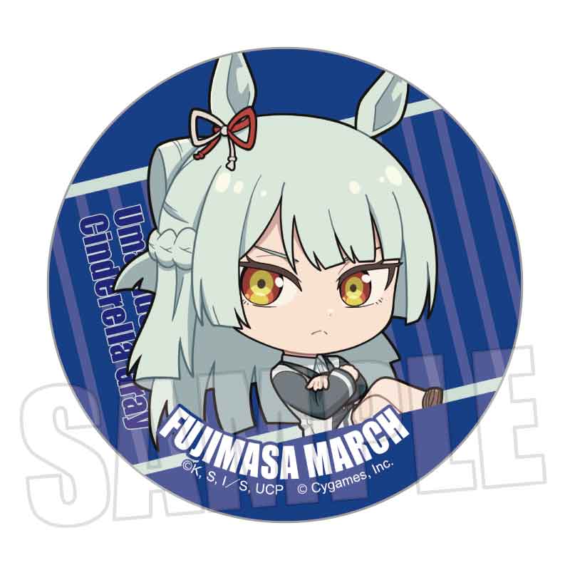 トレーディング缶バッジ アニメ『ウマ娘 シンデレラグレイ』/ぷかっしゅ 画像 4 | AniSmile