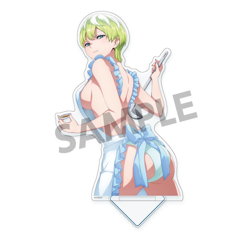 魔都精兵のスレイブ2 BIGアクリルスタンド 出雲天花 エプロン ver. - official product image | AniSmile