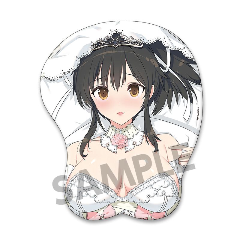 閃乱カグラ 描き下ろしおっぱいマウスパッド 飛鳥 ウェディング ver. - 官方商品图片 | AniSmile