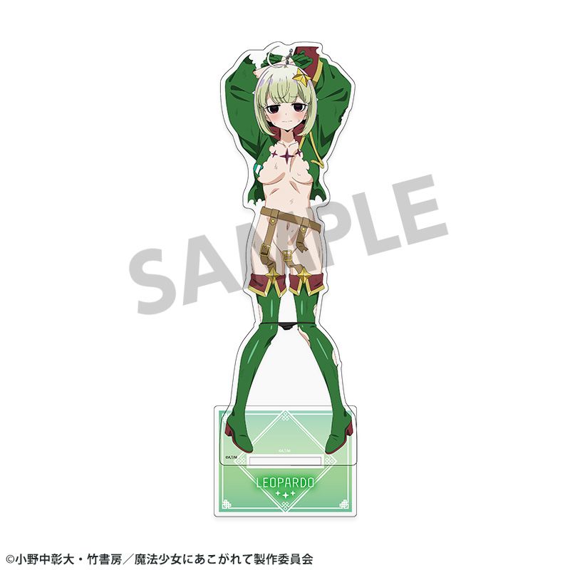 魔法少女にあこがれて 描き下ろしBIGアクリルスタンド レオパルト - 公式商品画像 | AniSmile