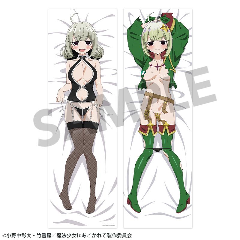 魔法少女にあこがれて 描き下ろし抱き枕カバー 阿良河キウィ&レオパルト - 公式商品画像 | AniSmile