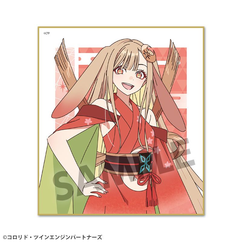 超かぐや姫! ミニ色紙 かぐや/VR - 公式商品画像 | AniSmile