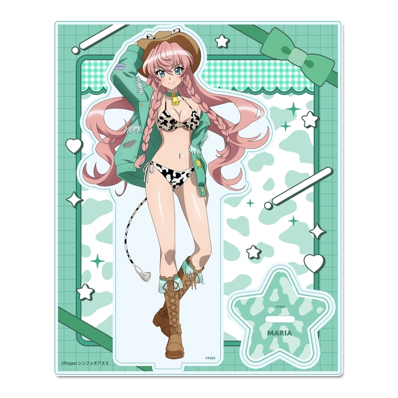 戦姫絶唱シンフォギアXV 描き下ろし アクリルスタンド【マリア・カデンツァヴナ・イヴ】カウガールver. - 公式商品画像 | AniSmile