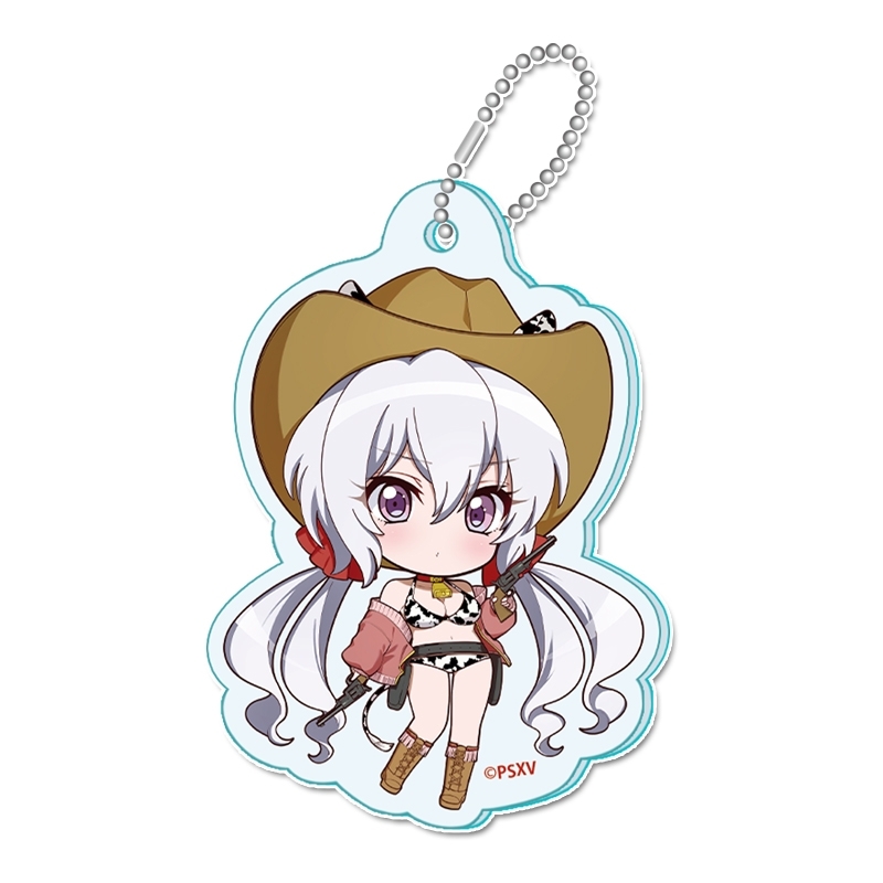 戦姫絶唱シンフォギアXV ぷちちょこミニアクリルキーホルダー【雪音クリス】カウガールver. - 公式商品画像 | AniSmile