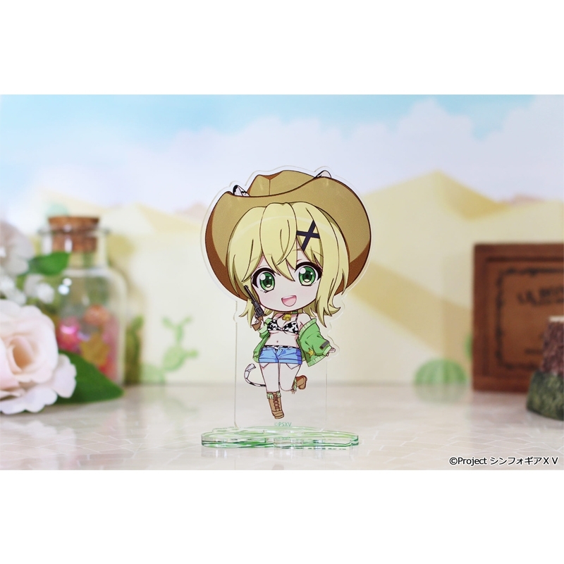 戦姫絶唱シンフォギアXV ぷちちょこアクリルスタンド【暁 切歌】カウガールver. 画像 2 | AniSmile