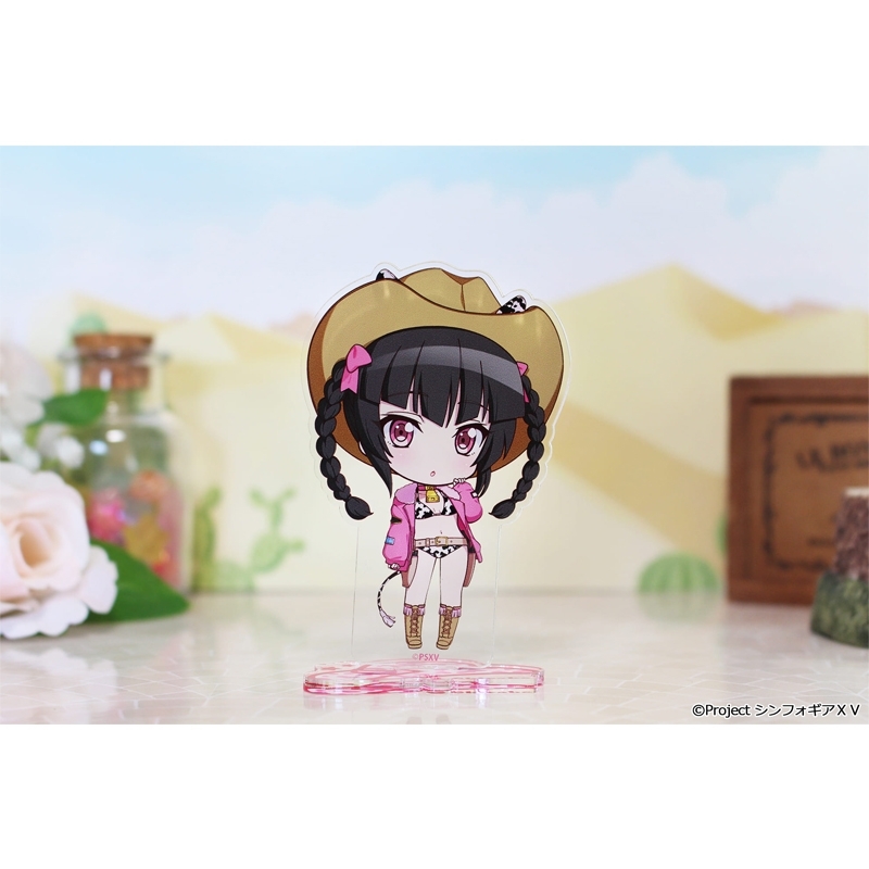 戦姫絶唱シンフォギアXV ぷちちょこアクリルスタンド【月読 調】カウガールver. 画像 2 | AniSmile