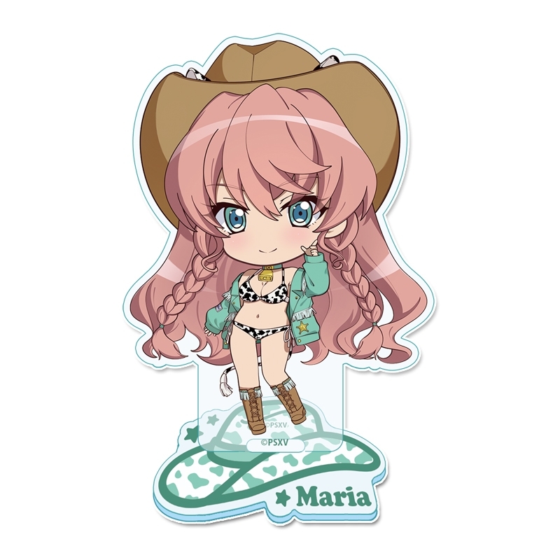 戦姫絶唱シンフォギアXV ぷちちょこアクリルスタンド【マリア・カデンツァヴナ・イヴ】カウガールver. - 公式商品画像 | AniSmile