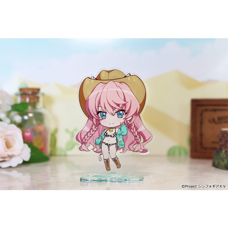 戦姫絶唱シンフォギアXV ぷちちょこアクリルスタンド【マリア・カデンツァヴナ・イヴ】カウガールver. 画像 2 | AniSmile
