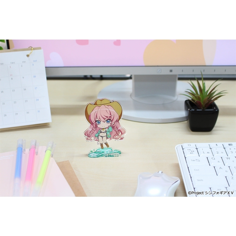戦姫絶唱シンフォギアXV ぷちちょこアクリルスタンド【マリア・カデンツァヴナ・イヴ】カウガールver. 画像 3 | AniSmile
