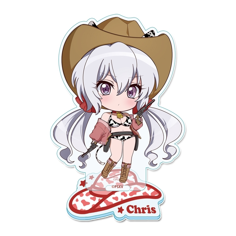戦姫絶唱シンフォギアXV ぷちちょこアクリルスタンド【雪音クリス】カウガールver. - 公式商品画像 | AniSmile
