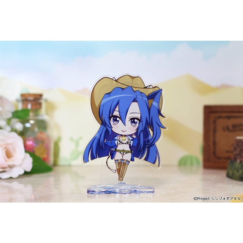 戦姫絶唱シンフォギアXV ぷちちょこアクリルスタンド【風鳴 翼】カウガールver. 画像 2 | AniSmile