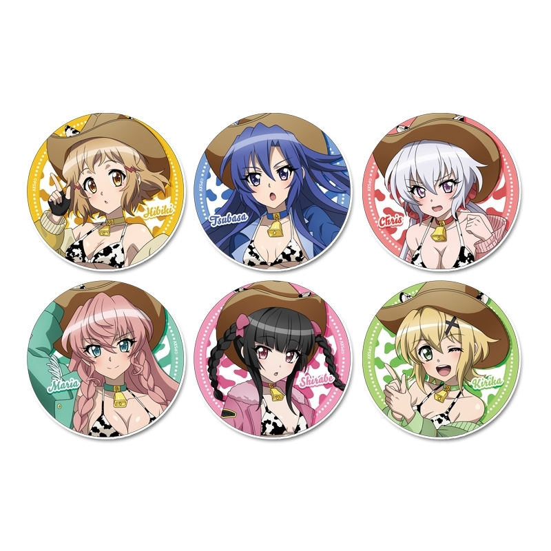 戦姫絶唱シンフォギアXV 描き下ろし トレーディング缶バッジ カウガールver. - AniSmile