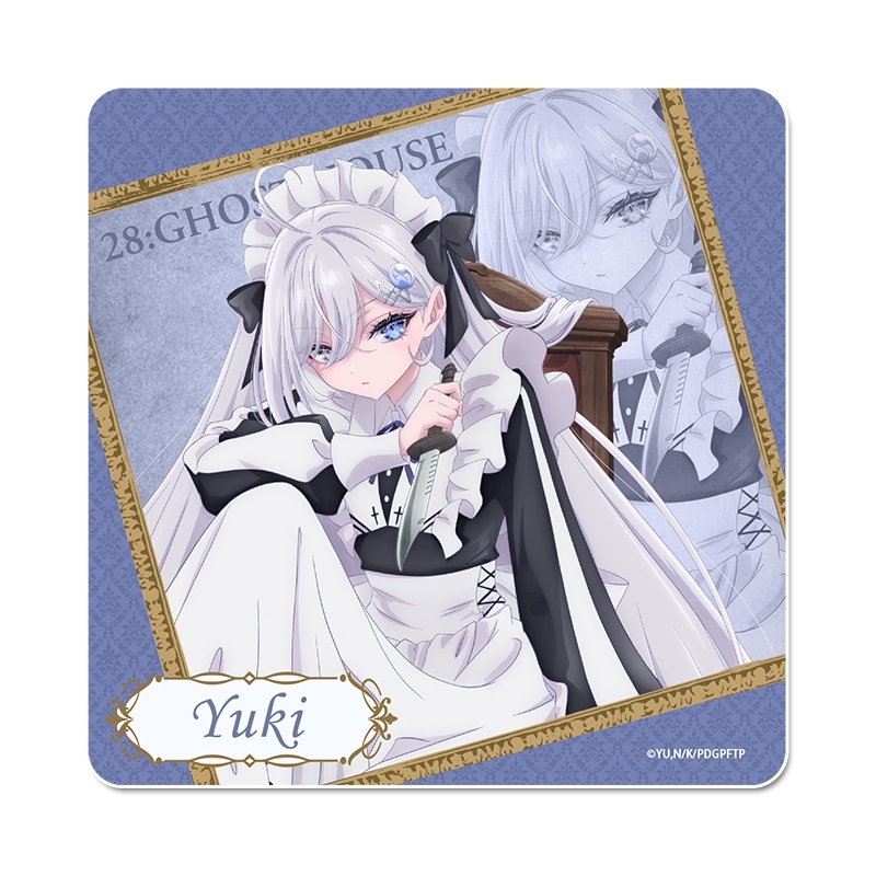 死亡遊戯で飯を食う。 ラバーマットコースター【幽鬼】 - 公式商品画像 | AniSmile