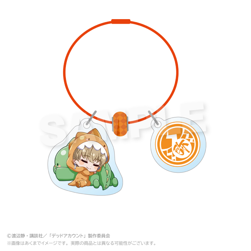 デッドアカウント ぎゃおコレ ワイヤーキーホルダー 羽住蓮理 - 公式商品画像 | AniSmile