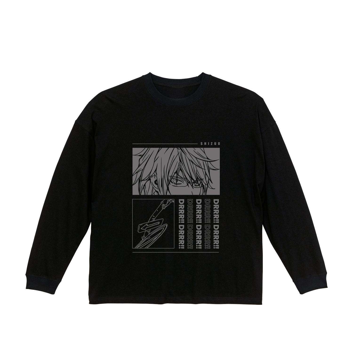 TVアニメ「デュラララ!!×2」 平和島静雄 BIGシルエットロングTシャツユニセックス(サイズ/M) 画像 3 | AniSmile