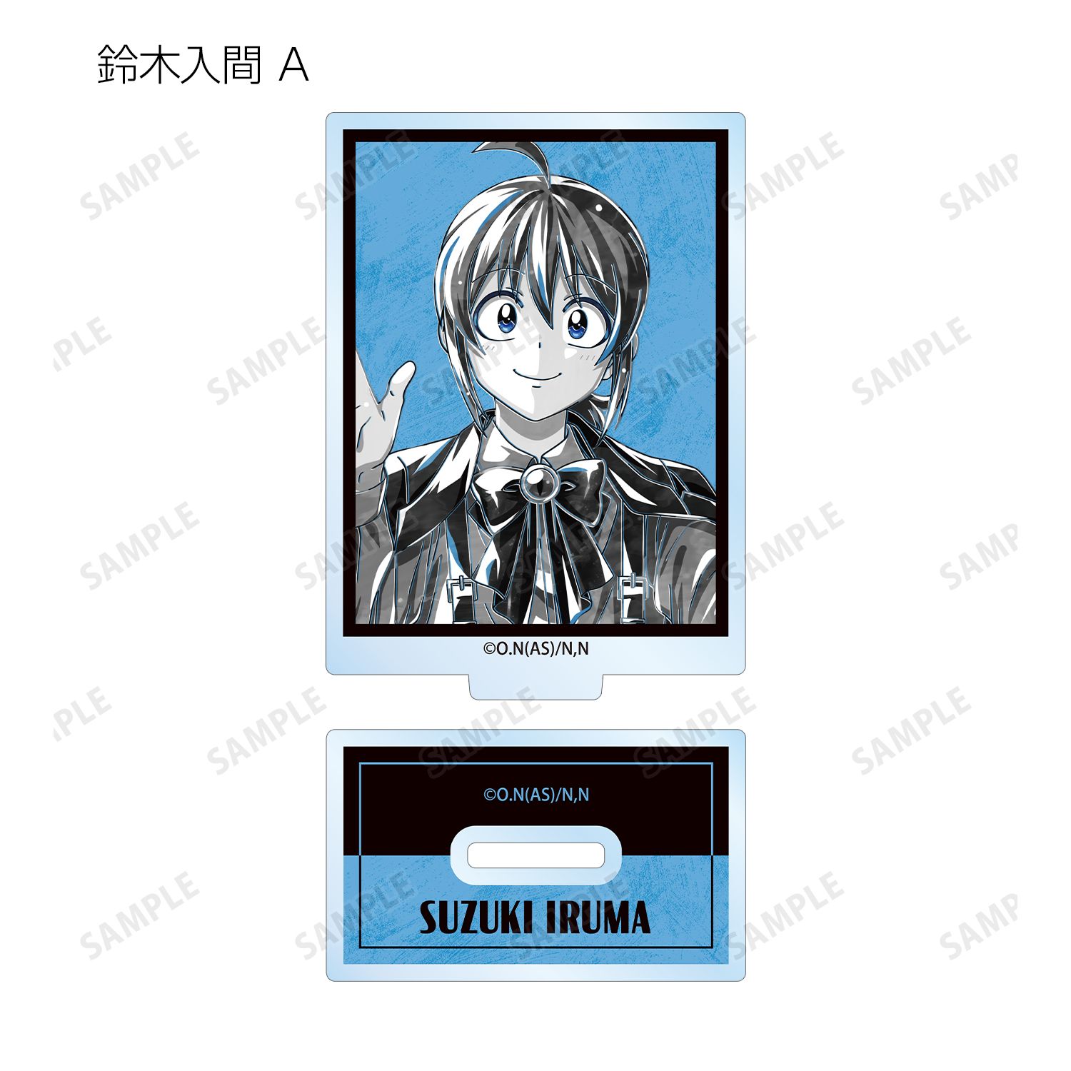 魔入りました!入間くん 描き下ろし ブラックコーデver. トレーディング Ani-Art BLACK LABEL アクリルスタンド(単位/単品) 画像 3 | AniSmile