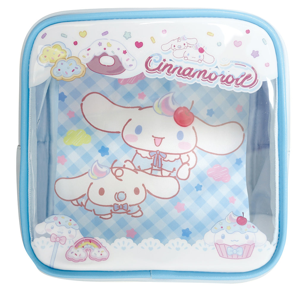 サンリオキャラクターズ Fancy Snacks & Sweets ウィンドウポーチ シナモロール - 公式商品画像 | AniSmile