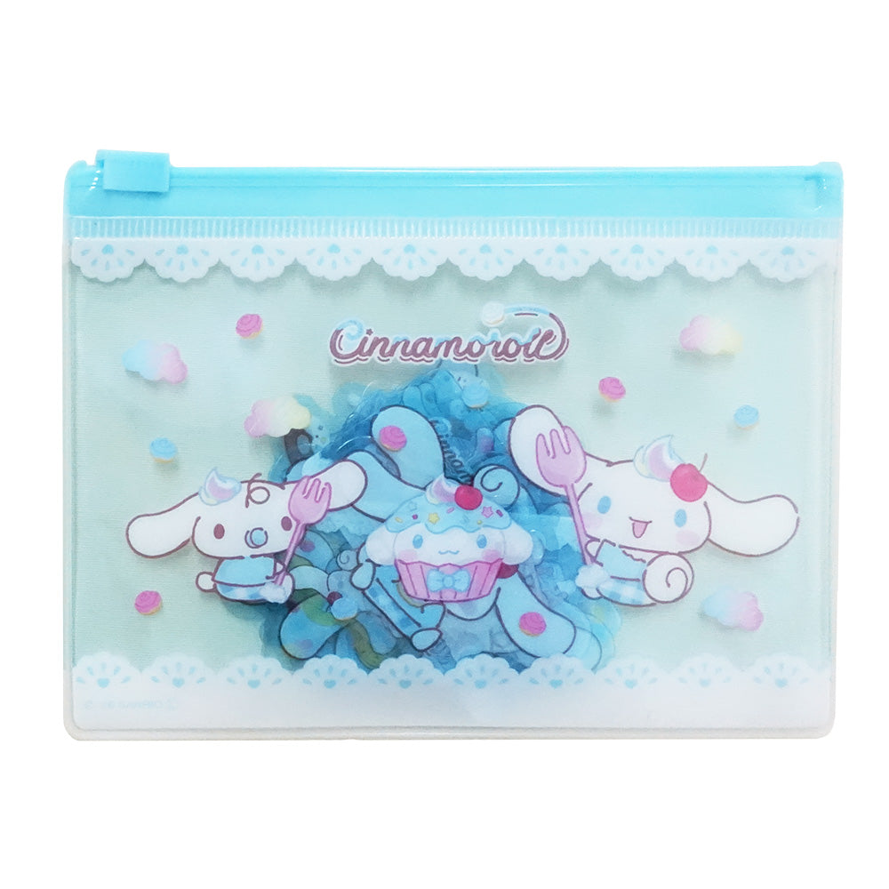 サンリオキャラクターズ Fancy Snacks & Sweets フレークステッカー シナモロール - 公式商品画像 | AniSmile