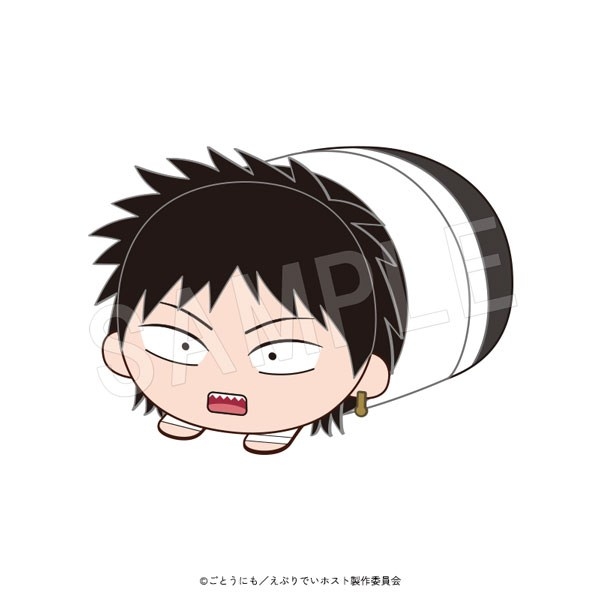 アニメ「えぶりでいホスト」 もちころりん ぬいぐるみマスコット 1pcs 画像 5 | AniSmile