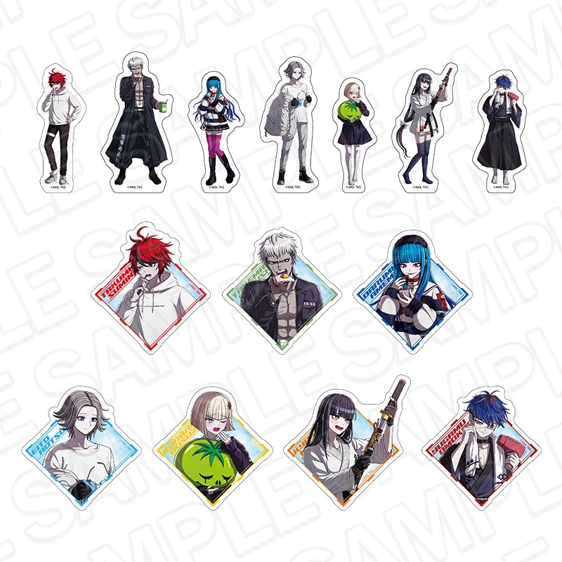 HUNDRED LINE -最終防衛学園- ダイカットステッカー(ランダム) 朝支度 ver. - 官方商品图片 | AniSmile