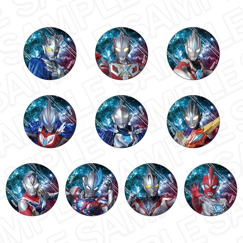 ウルトラマンシリーズ キラキラカンバッジ(ランダム) 2026 Winter ver. - AniSmile