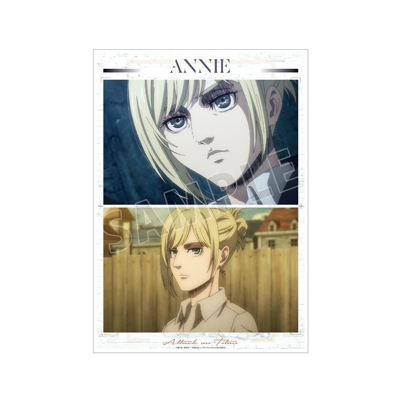 TVアニメ『進撃の巨人』 アニ 場面写A3マット加工ポスター vol.4 - 公式商品画像 | AniSmile