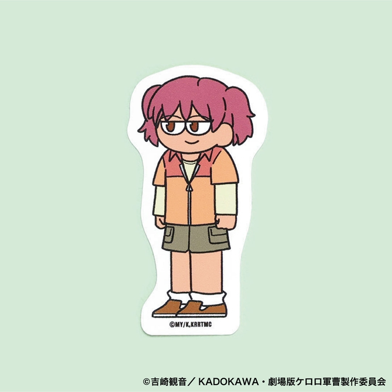 ケロロ軍曹 ジロリダイカットステッカー夏美 - 公式商品画像 | AniSmile