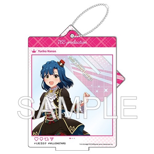アイドルマスター ミリオンライブ! 自撮り風アクリルスタンド 「7Days Smile 七尾 百合子」Ver. - 官方商品图片 | AniSmile