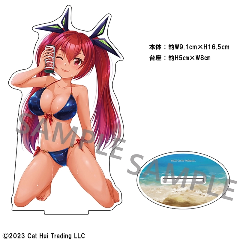 超翼戦騎エスティーク デカ・アクリルスタンド マリィ水着Ver. 画像 2 | AniSmile
