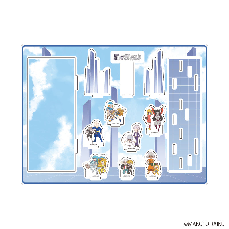 アクリルジオラマ「金色のガッシュ!!完全版」06/集合デザインB(グラフアートイラスト) - 公式商品画像 | AniSmile