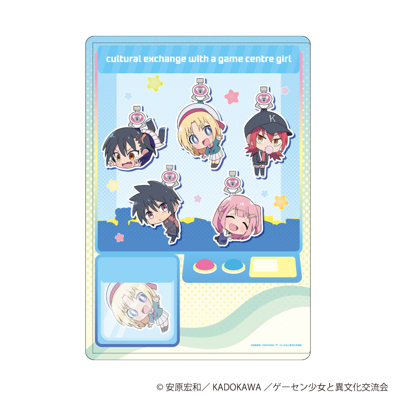 キャラクリアケース「TVアニメ『ゲーセン少女と異文化交流』」01/A(ミニキャライラスト) - 公式商品画像 | AniSmile