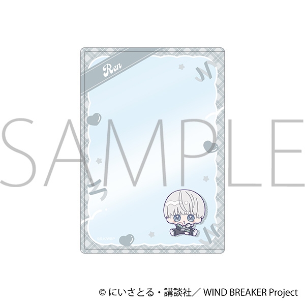 WIND BREAKER 硬質カードケース/梶 蓮 みにぴえんず - 公式商品画像 | AniSmile