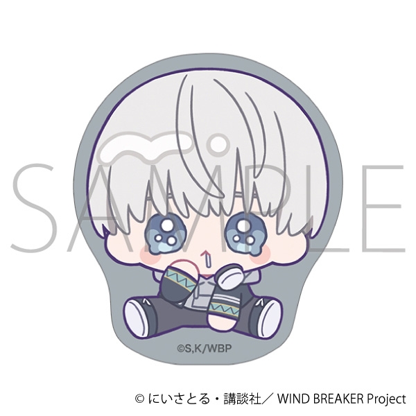 WIND BREAKER ステッカー/梶 蓮 みにぴえんず - 公式商品画像 | AniSmile
