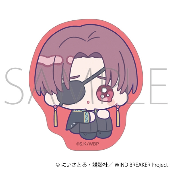 WIND BREAKER ステッカー/蘇枋 隼飛 みにぴえんず - 公式商品画像 | AniSmile
