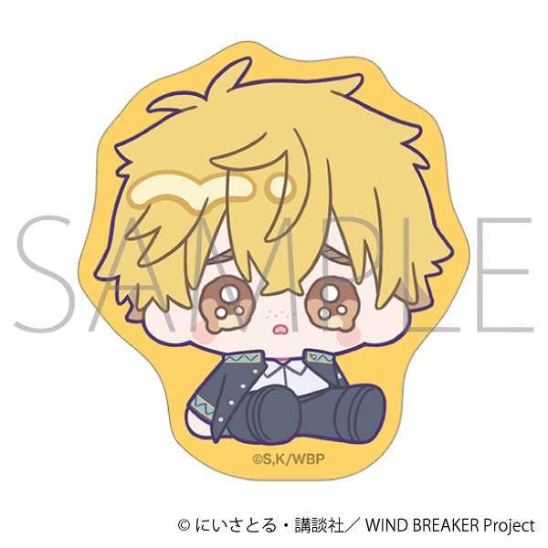 WIND BREAKER ステッカー/楡井 秋彦 みにぴえんず - 公式商品画像 | AniSmile
