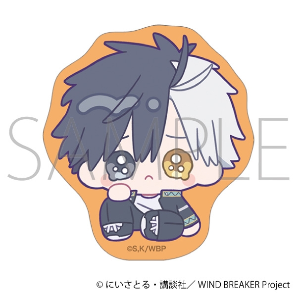 WIND BREAKER ステッカー/桜 遥 みにぴえんず - 公式商品画像 | AniSmile