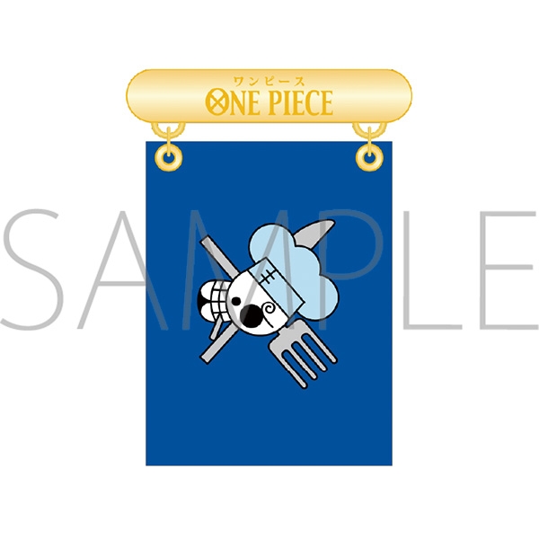 ONE PIECE フラッグバッジ/Vol.1 海賊旗 サンジ - 公式商品画像 | AniSmile