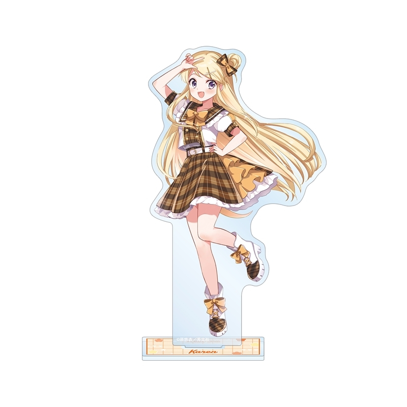きんいろモザイク 原悠衣先生 描き下ろし 九条カレン アイドル風衣装ver. BIGアクリルスタンド - 公式商品画像 | AniSmile