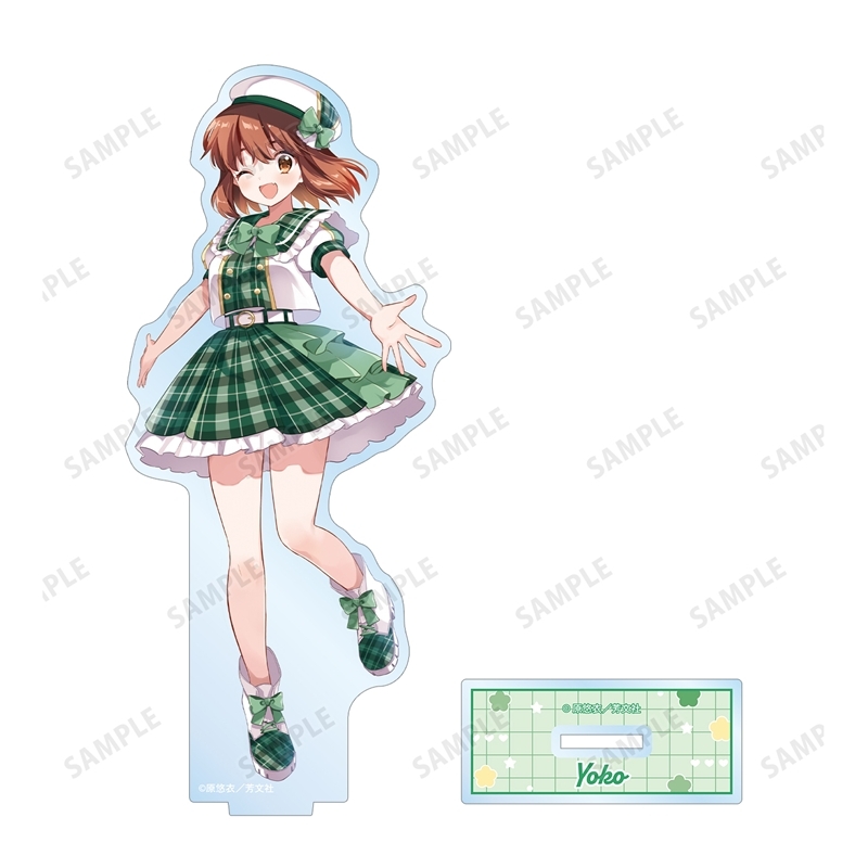 きんいろモザイク 原悠衣先生 描き下ろし 猪熊陽子 アイドル風衣装ver. BIGアクリルスタンド 画像 3 | AniSmile