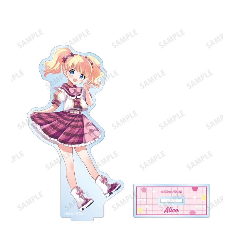 きんいろモザイク 原悠衣先生 描き下ろし アリス・カータレット アイドル風衣装ver. BIGアクリルスタンド 画像 3 | AniSmile