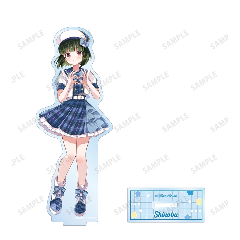 きんいろモザイク 原悠衣先生 描き下ろし 大宮忍 アイドル風衣装ver. BIGアクリルスタンド 画像 3 | AniSmile