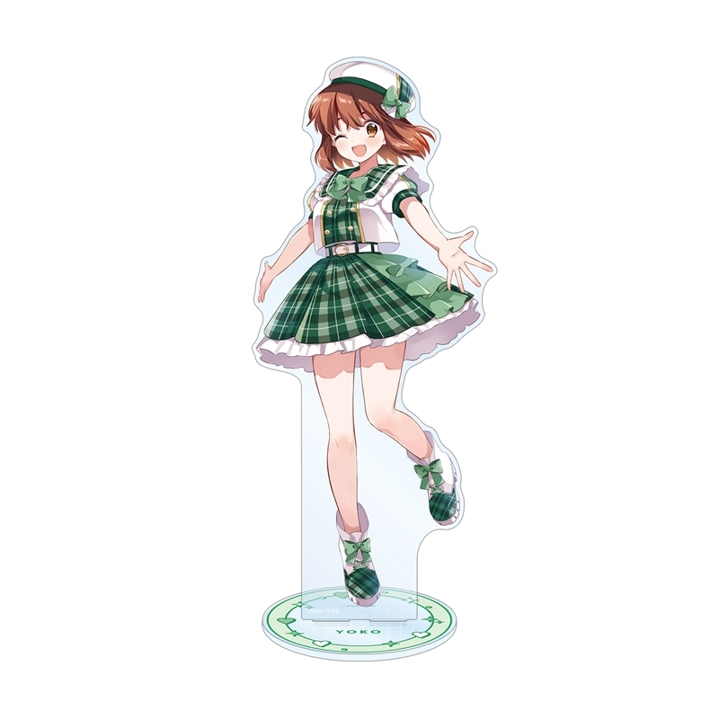きんいろモザイク 原悠衣先生 描き下ろし 猪熊陽子 アイドル風衣装ver. 特大アクリルスタンド - 公式商品画像 | AniSmile