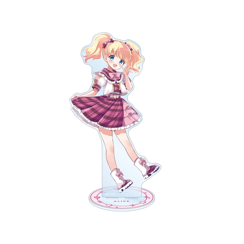 きんいろモザイク 原悠衣先生 描き下ろし アリス・カータレット アイドル風衣装ver. 特大アクリルスタンド - 公式商品画像 | AniSmile