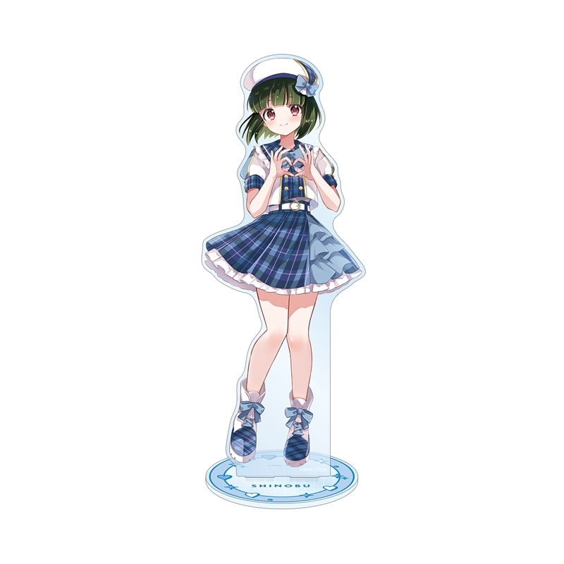 きんいろモザイク 原悠衣先生 描き下ろし 大宮忍 アイドル風衣装ver. 特大アクリルスタンド - 公式商品画像 | AniSmile