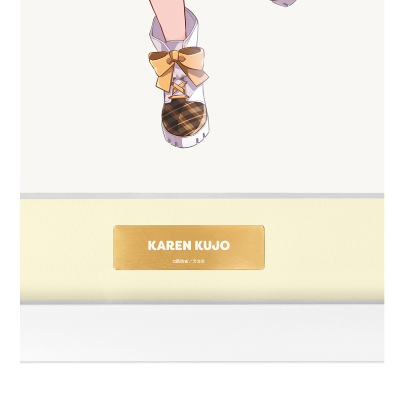 きんいろモザイク 原悠衣先生 描き下ろし 九条カレン アイドル風衣装ver. A4キャラファイングラフ 画像 4 | AniSmile