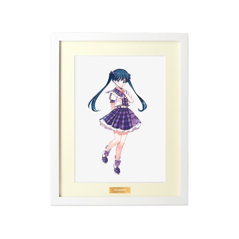きんいろモザイク 原悠衣先生 描き下ろし 小路綾 アイドル風衣装ver. A4キャラファイングラフ - 公式商品画像 | AniSmile