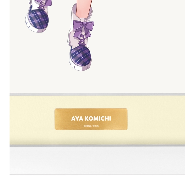 きんいろモザイク 原悠衣先生 描き下ろし 小路綾 アイドル風衣装ver. A4キャラファイングラフ 画像 4 | AniSmile