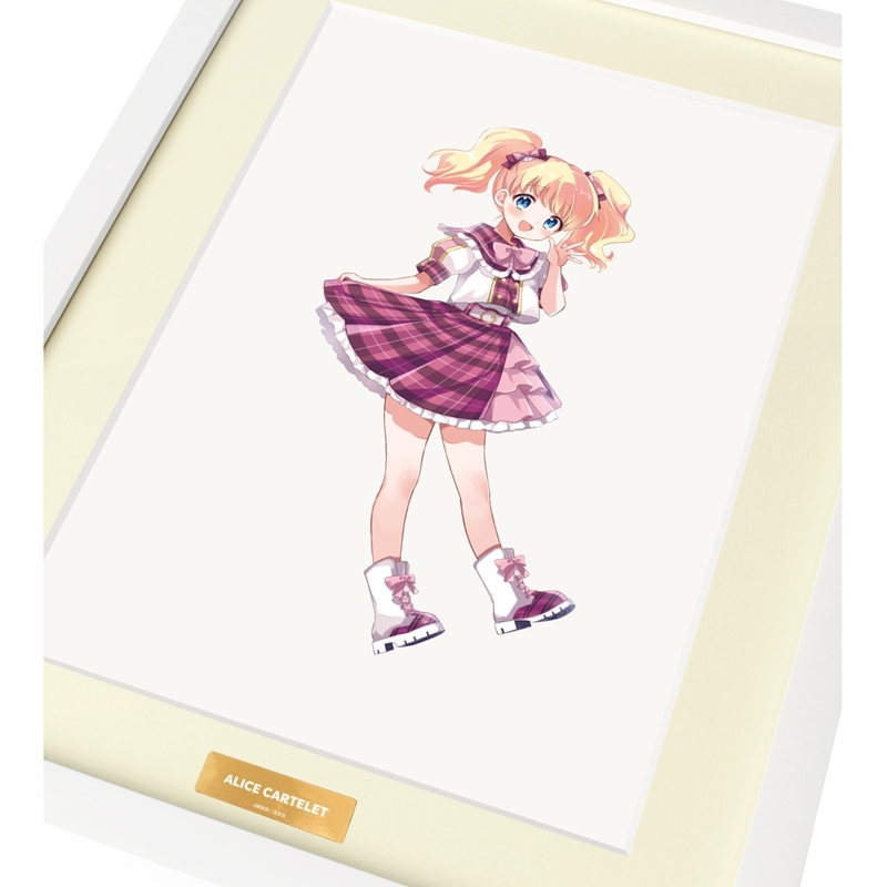 きんいろモザイク 原悠衣先生 描き下ろし アリス・カータレット アイドル風衣装ver. A4キャラファイングラフ 画像 3 | AniSmile